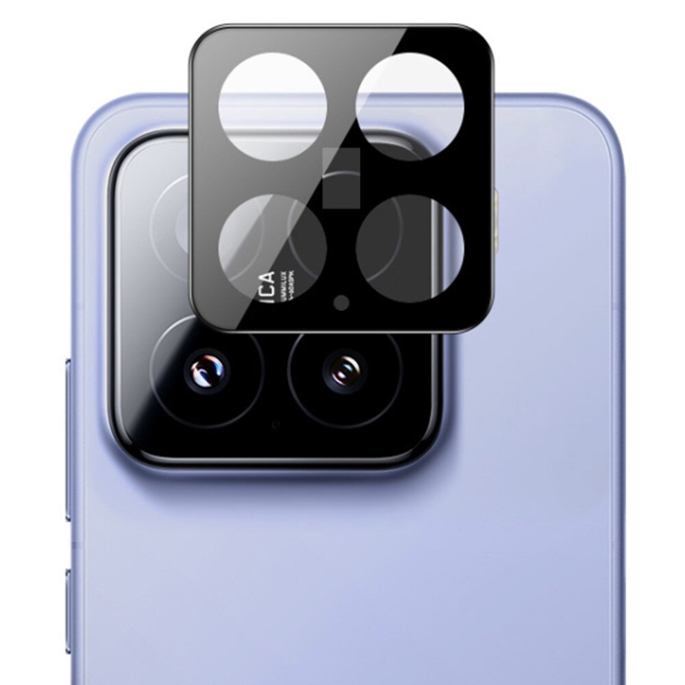 Folie Camera pentru Xiaomi 15 - Techsuit Full Camera Glass - Black