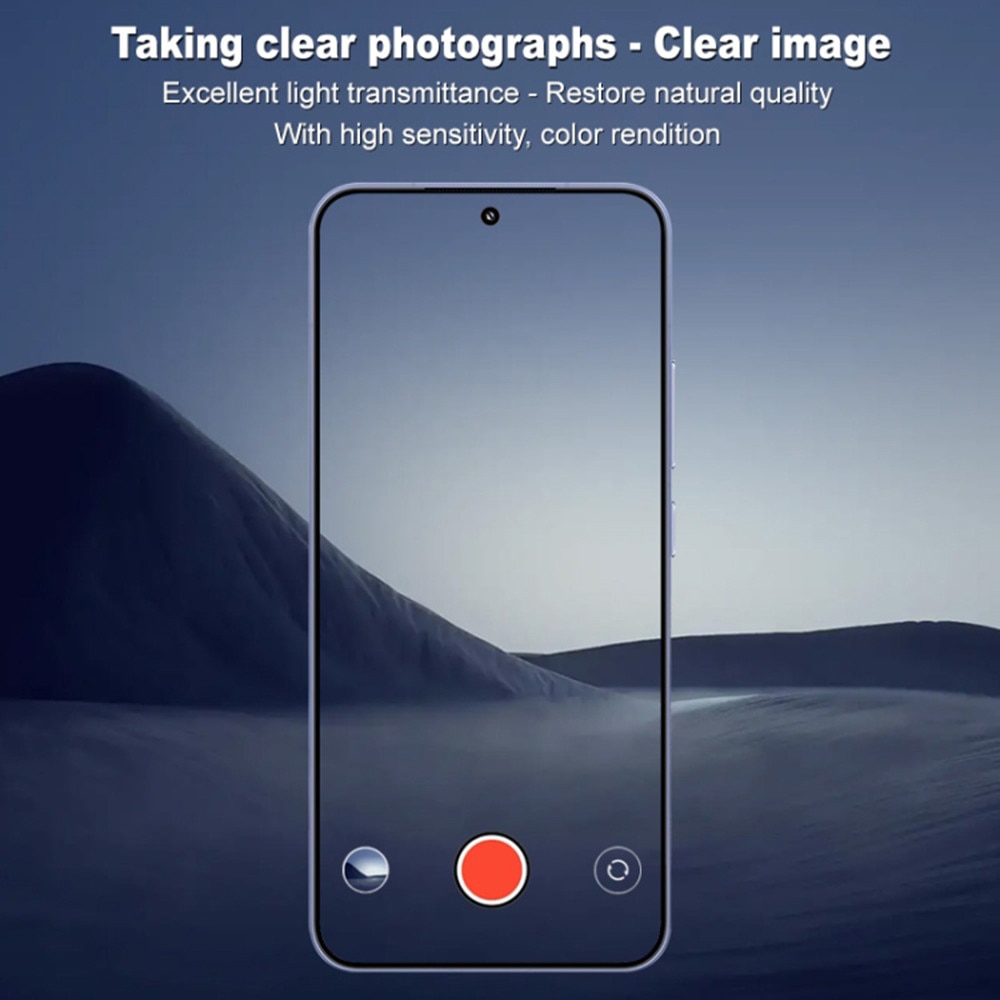 Folie Camera pentru Xiaomi 15 - Techsuit Full Camera Glass - Black