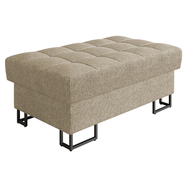 Taburet Wales, MIRJAN 24, bej deschis, 106x67x44 cm