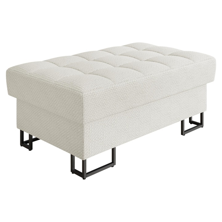 Taburet Wales, MIRJAN 24, crem, 106x67x44 cm