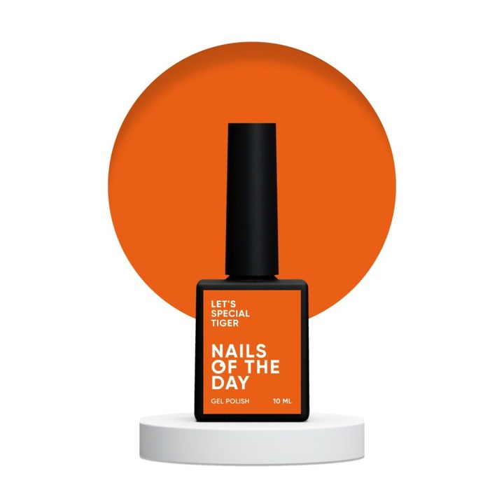 LAKIERY Let's Special Tiger hibrid körömlakk, 10 ml, intenzív árnyalat, különleges formula