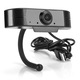 Уеб камера Zeaicos CU1 2MP 1080P HD, вграден микрофон, 1.5м магнитен удължителен кабел, съвместима с Windows и Android TV