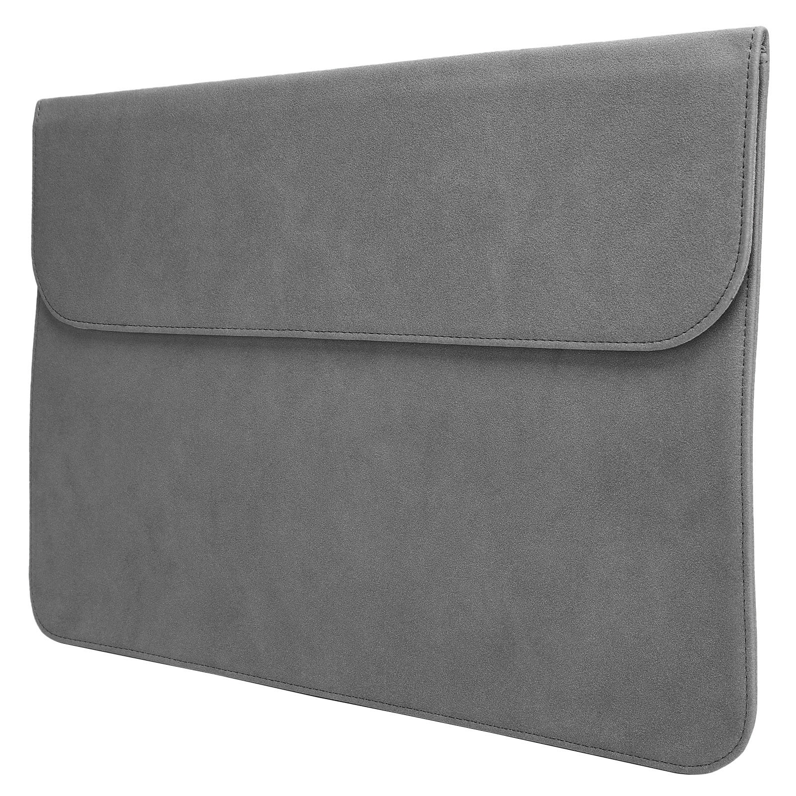 Geanta laptop Zeaicos 15.4inch din piele PU, design slim, inchidere magnetica