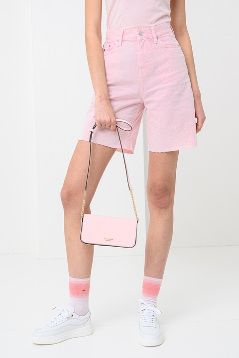 Tommy Jeans, Bermude din denim, Roz pastel