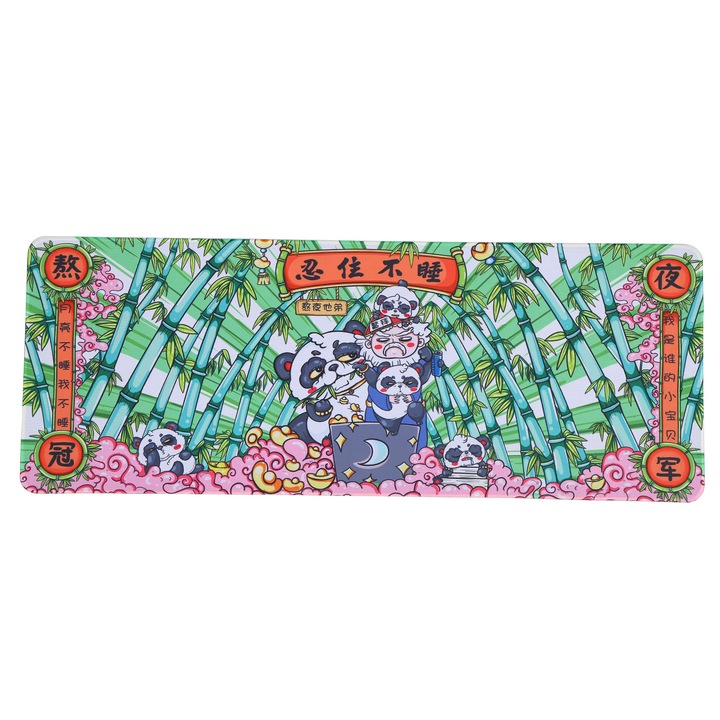Mouse Pad Zeaicos, 300x800x3mm, material cauciuc, design spalabil, model chinezesc