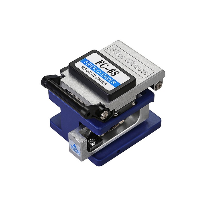 Cleaver de fibra optica, FC-6S, TACHYON, taiere precisa, design ergonomic, negru, set inclus.