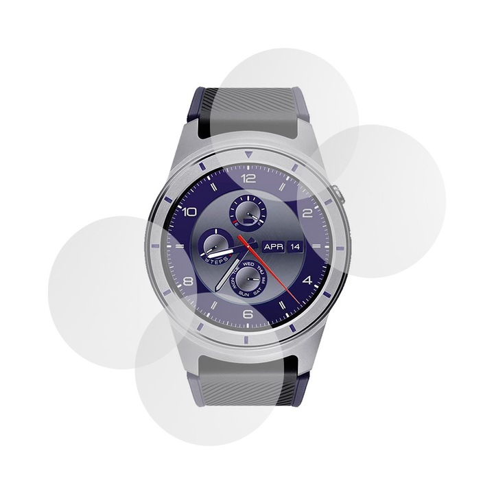 Set 4 x Folie compatibila cu ZTE Quartz, Mata InvisiFlex, Anti-Reflexii, Anti-Stralucire, Protectie ideala, Atingere fina, Proprietati regenerabile, Acoperire oleofoba, Tehnologie ULTRA HD