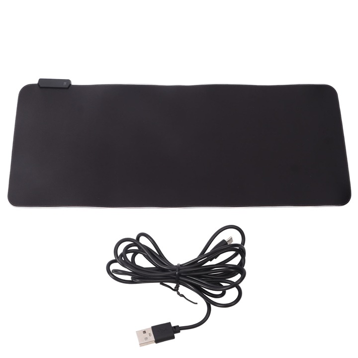 Mousepad RGB Gaming Extra Mare, Zeaicos, Waterproof, 300x800x4mm
