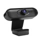 Уеб камера HD Zeaicos 720P, Plug and Play, черна, ABS
