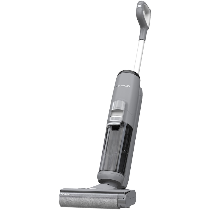 Вертикална прахосмукачка Tineco iFloor 5 Breeze, Безжична, С измиване, 190 W, 21.6V, Почистване (сухо/мокро), Автономност до 35 минути, Сив
