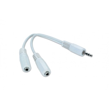 Cablu Audio Spliter Jack 3.5MM La 2 X JACK 3.5MM T-M, Gembird Cablu Audio Spliter Jack 3.5MM La 2 X JACK 3.5MM T-M, Gembird