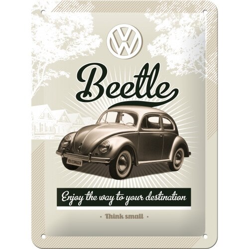 Placa decor metalica 15x20 cm 