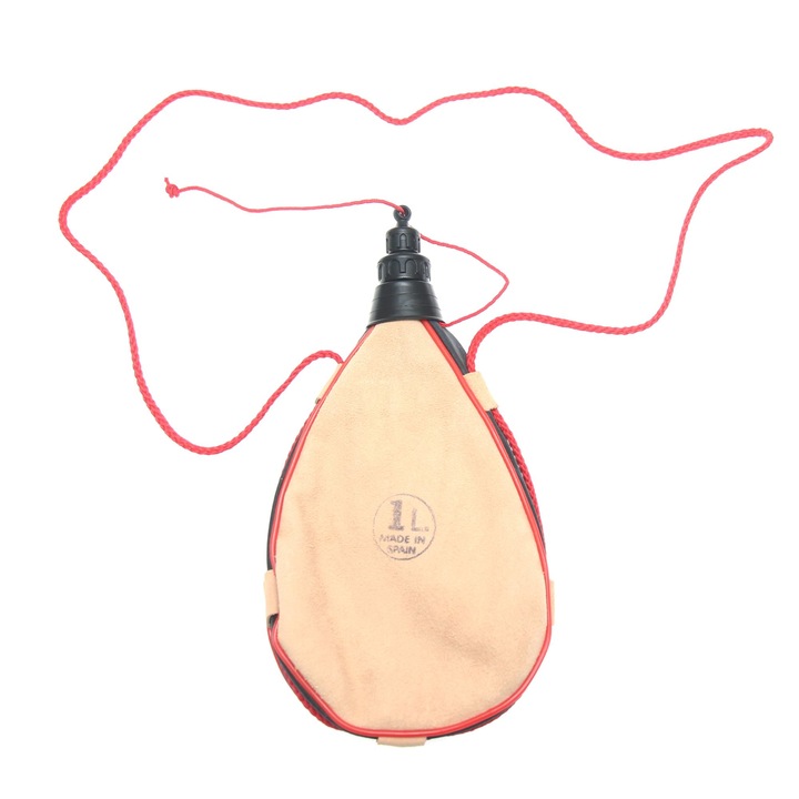 Кожена бутилка за вода 1L Albainox 34509