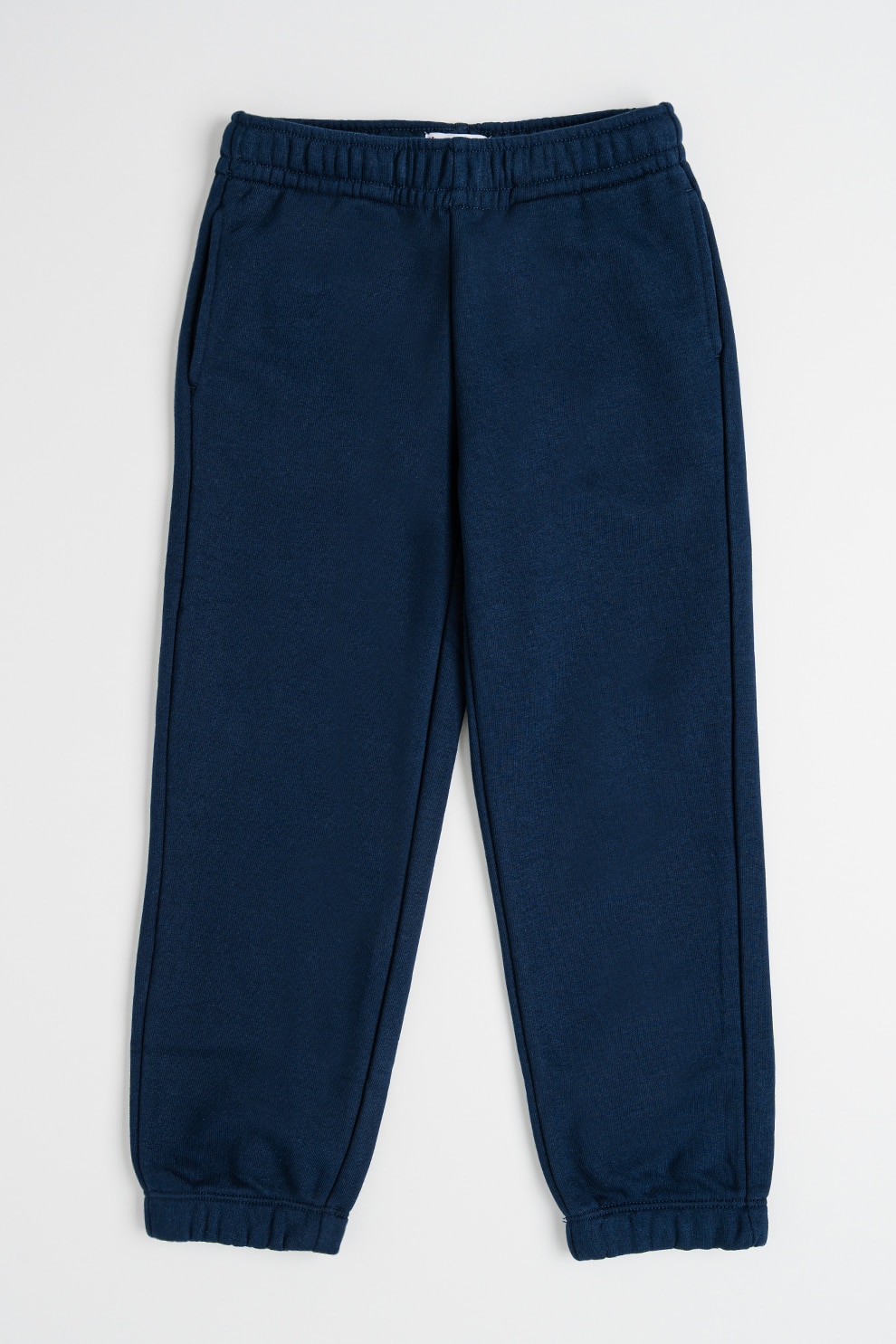 Tommy Hilfiger, Pantaloni de trening din amestec de bumbac organic, Albastru ultramarin, 152 CM