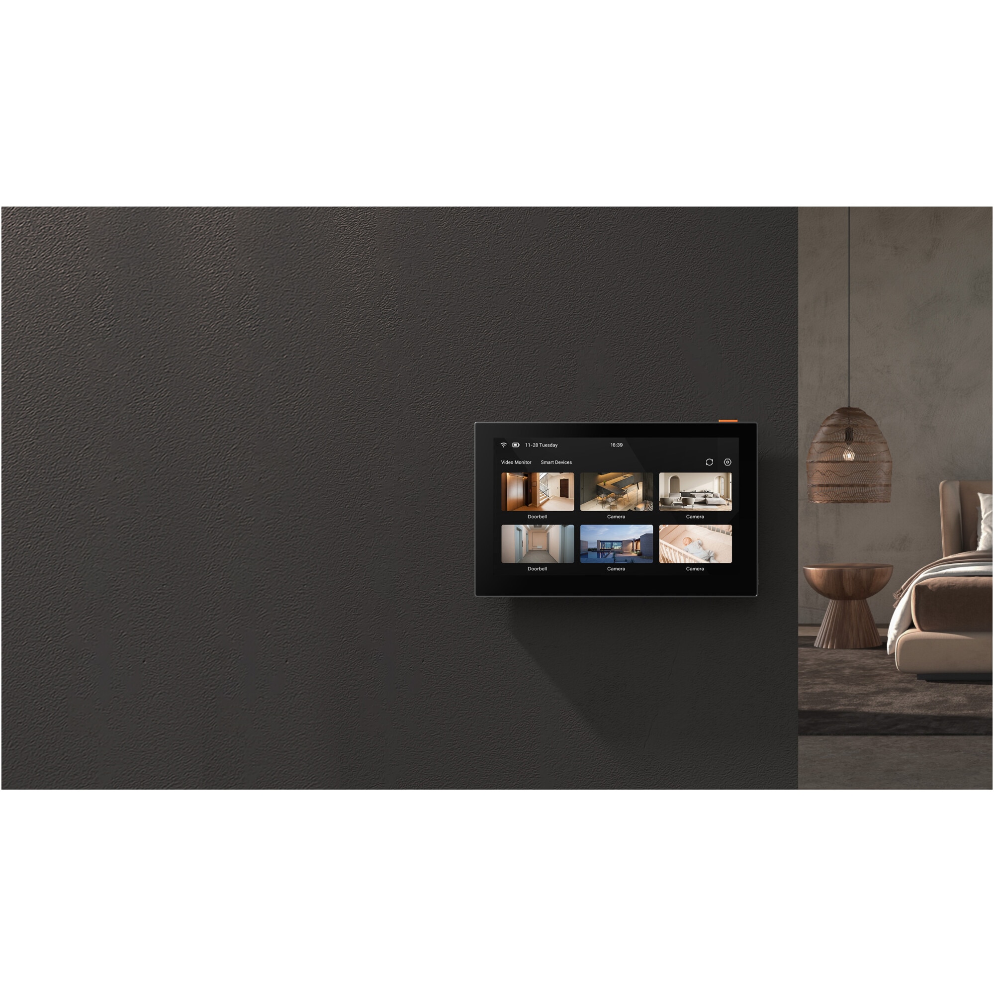 Monitor Inteligent Ezviz SD7, Wireless, Diagonala 7 inch, Touch