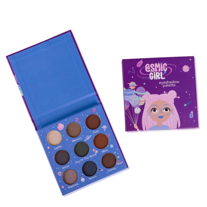 Cosmic Girl szemhéjpúder paletta, 9 szín