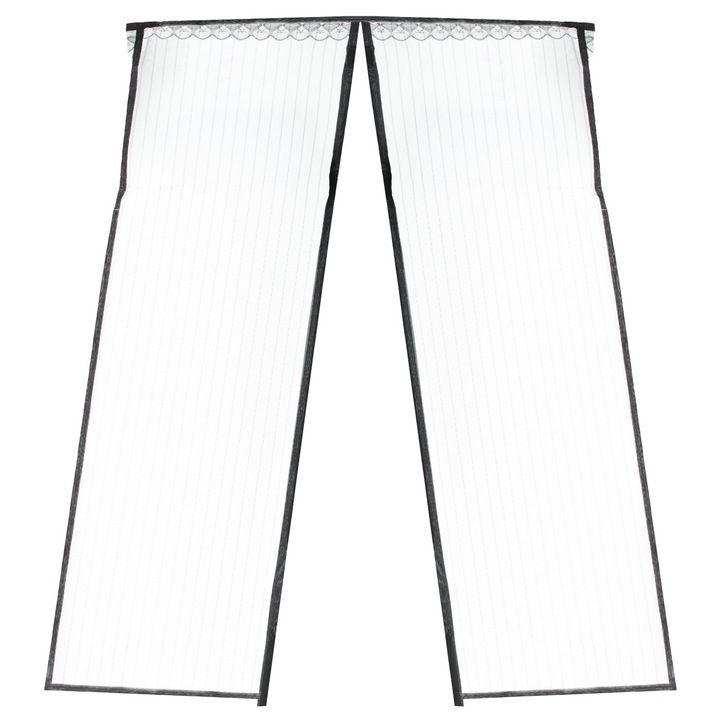 Plasa de tantari magnetica pentru usa, dimensiune 85 x 210 cm