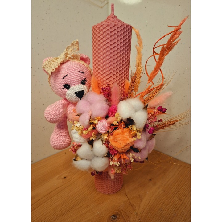 Lumanare de botez, 33 cm