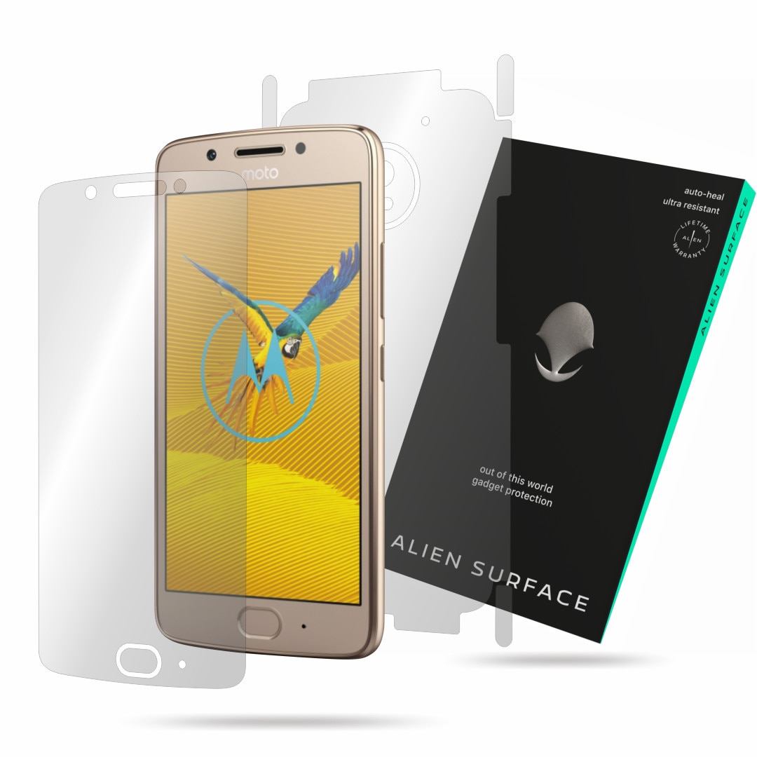 Folie Alien Surface, Motorola Moto G5, protectie ecran, spate, laterale