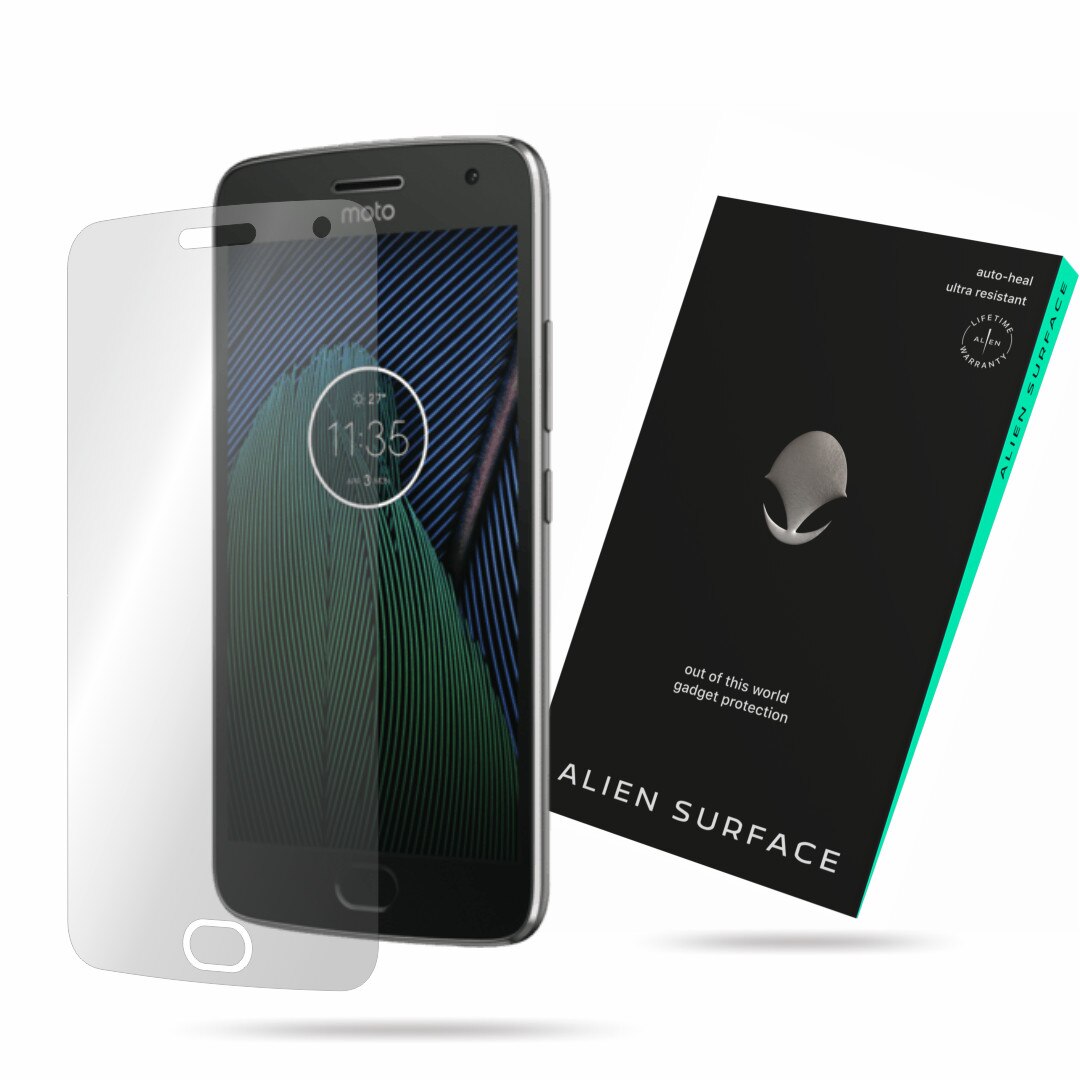 Folie Alien Surface, Motorola Moto G5 Plus, protectie ecran