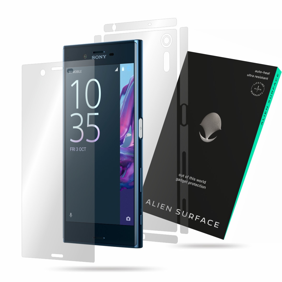 Folie Alien Surface, Sony Xperia XZs, protectie ecran, spate, laterale