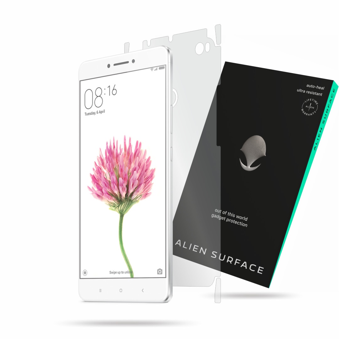 Folie Alien Surface, Xiaomi Mi Max 2, protectie spate, laterale