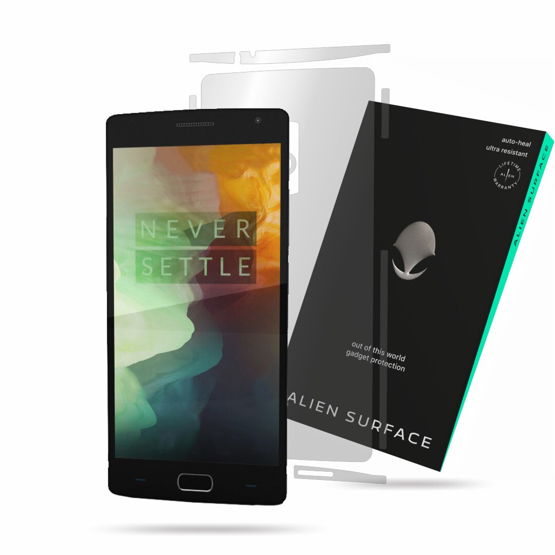 Folie Alien Surface, OnePlus 2, protectie spate, laterale