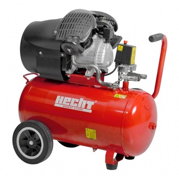 Compresor aer HECHT 2353 cu 2 cilindri, 50 l, 2.2 kW / 3 CP, 8 bar Compresor aer HECHT 2353 cu 2 cilindri, 50 l, 2.2 kW / 3 CP, 8 bar