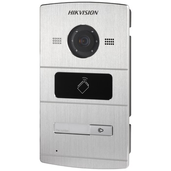 Post videointerfon color Hikvision, 1.3MP, aluminiu, 25fps Post videointerfon color Hikvision, 1.3MP, aluminiu, 25fps