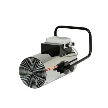 Tun de caldura electric suspendat Calore DS15i, 15 KW, 400 V, debit aer 2000 m3/h, carcasa inox Tun de caldura electric suspendat Calore DS15i, 15 KW, 400 V, debit aer 2000 m3/h, carcasa inox