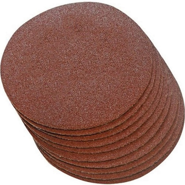 Smirghel cu scai DAO, 125mm, granulatie 150, rosu, set 10bucati