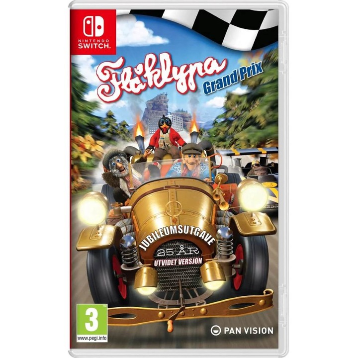 Flaklypa Grand Prix (jubileumsudgave) Nintendo Switch Játékszoftver