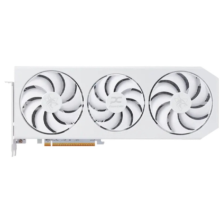 Видео карта PowerColor Radeon RX 9070 XT Hellhound White 16GB GDDR6 RX9070XT-16G-L-W