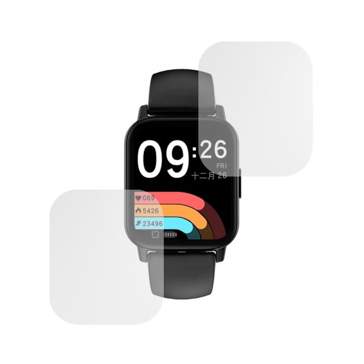 Set 2 x Folie compatibila cu Doogee CS2, Mata InvisiFlex, Anti-Reflexii, Anti-Stralucire, Protectie ideala, Atingere fina, Proprietati regenerabile, Acoperire oleofoba, Tehnologie ULTRA HD