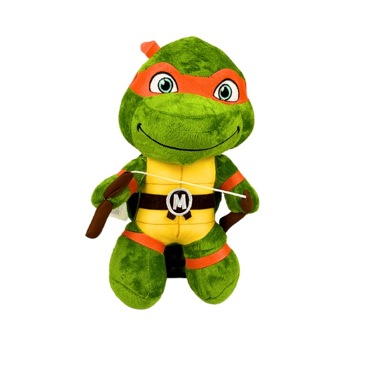Плюшена играчка Костенурките Нинджа, Микеланджело, 30 см