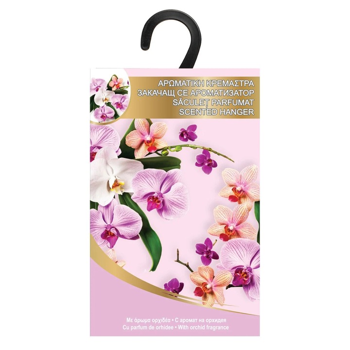 Akasztós légfrissítő és orchidea illat 38g