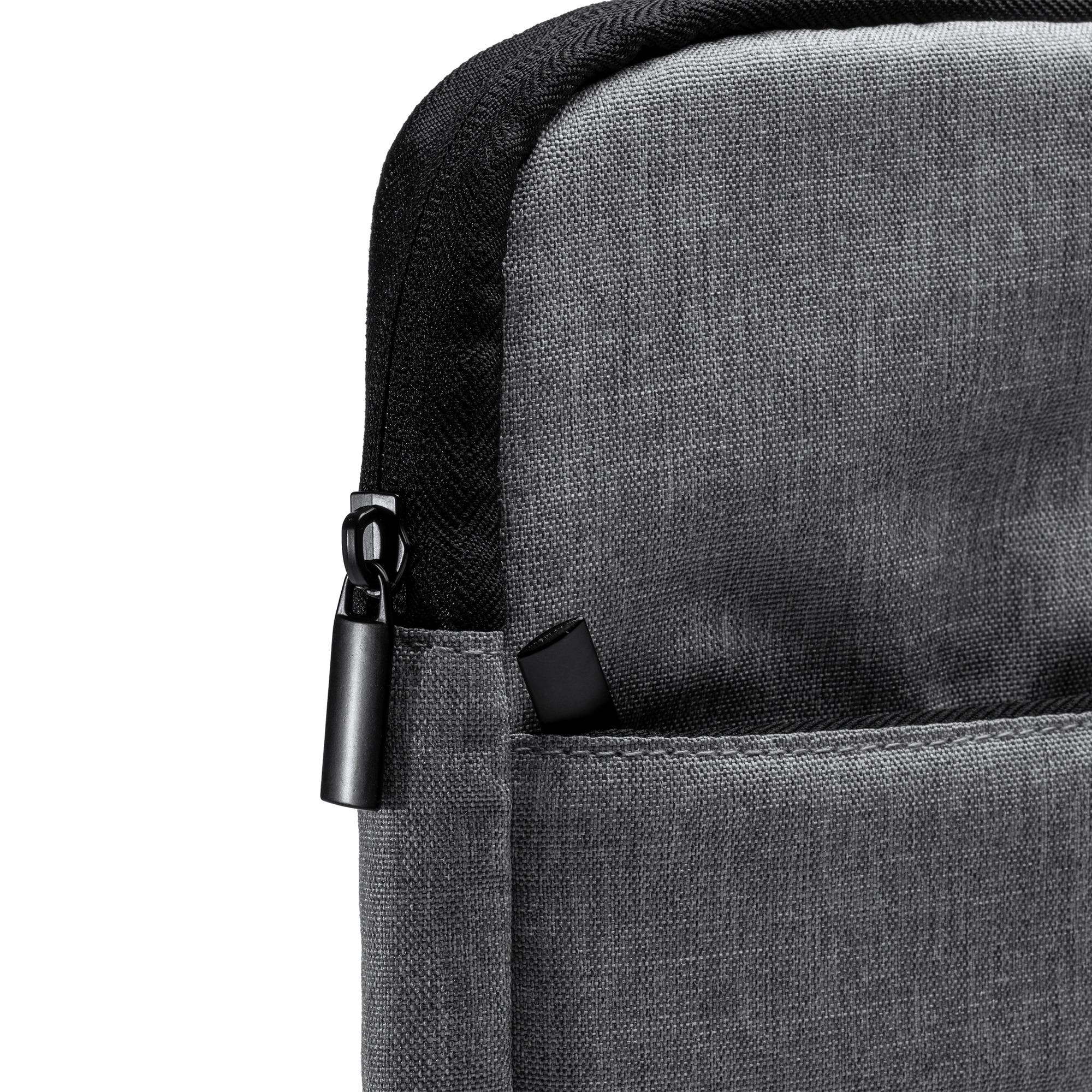 Husa laptop captusita, protectie perfecta pentru laptop de 15", poliester RPET 300D, gri