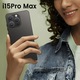 Telefon I15 Pro Max, 16GB RAM, capacitate mare, functionare rapida, ecran de 6,7 inci, 2G, 2 sloturi pentru cartele, negru