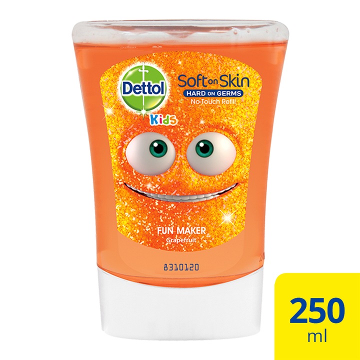 Dettol Kids Mókamester Grapefruit utántöltő érintés nélküli kézmosó készülékhez 250 ml