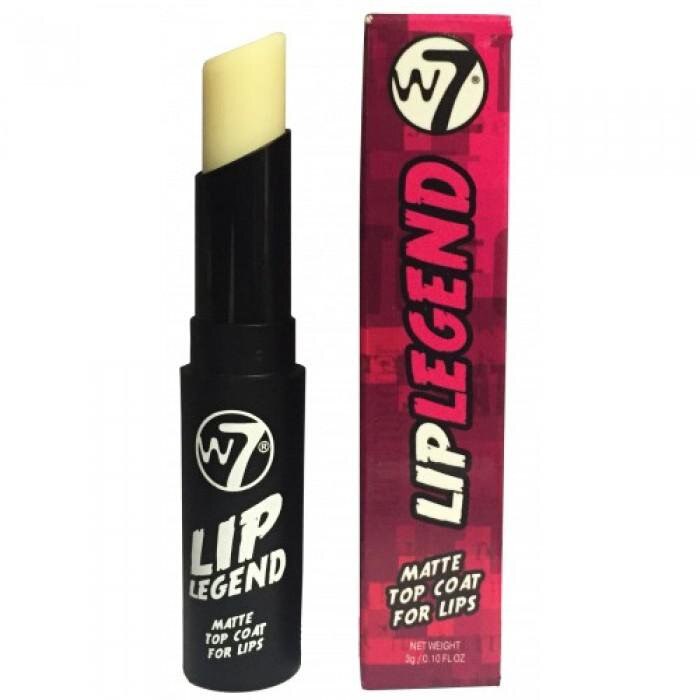 Top Coat Cu Efect Mat Pentru Buze W7 Lip Legend