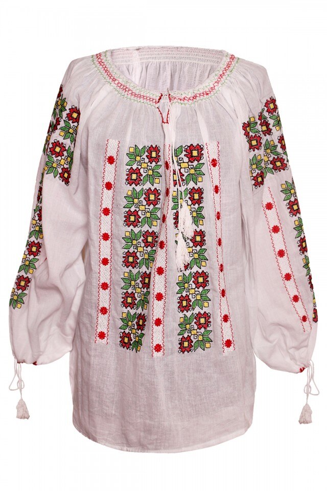 Bluza dama tip ie, Alb ,DAL2570, L INTL