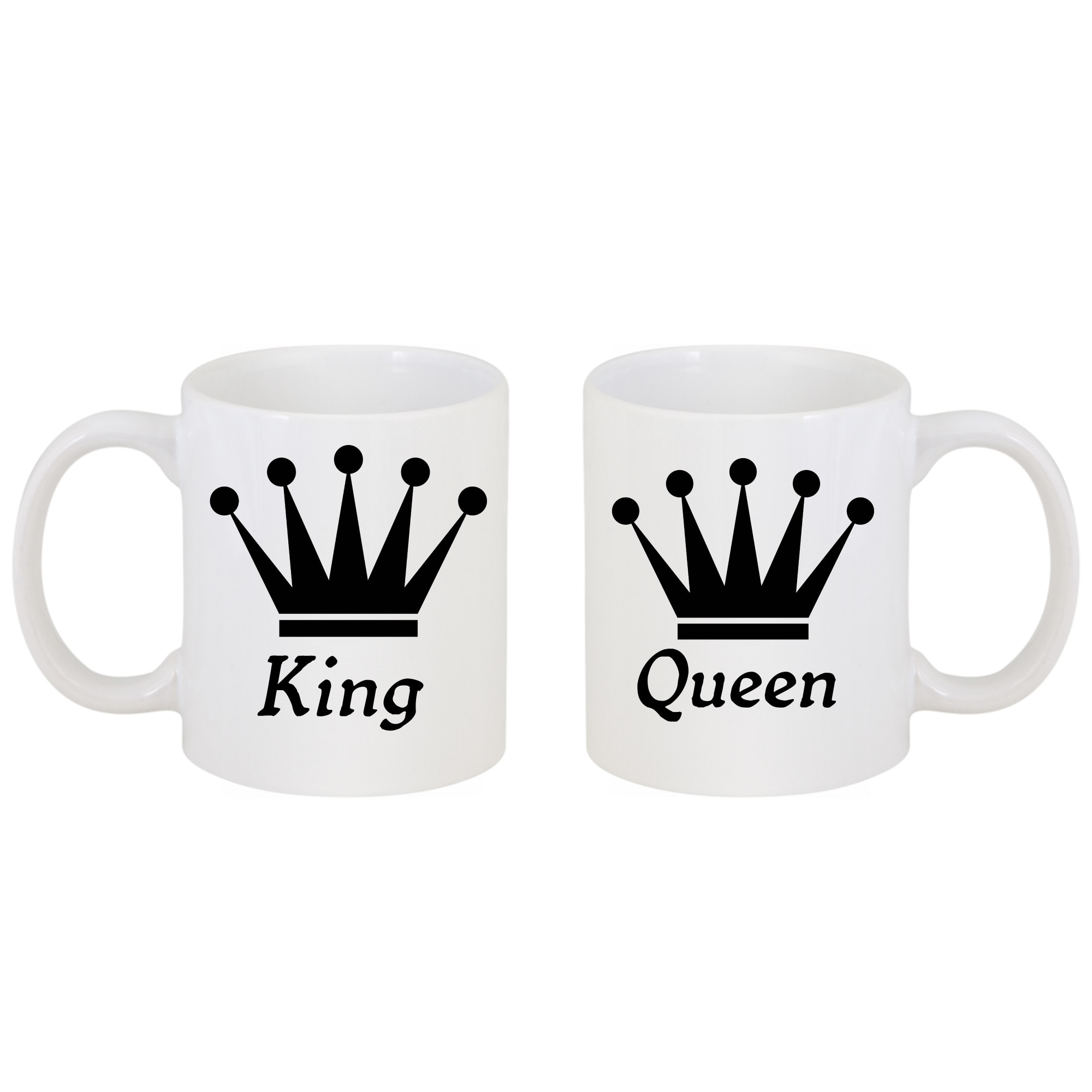 Set 2 cani personalizat cu mesaj 