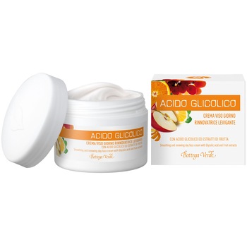 Crema de fata pentru zi cu acid glicolic si extract de fructe - Acido Glicolico (50 ML), Bottega Verde Crema de fata pentru zi cu acid glicolic si extract de fructe - Acido Glicolico (50 ML), Bottega Verde