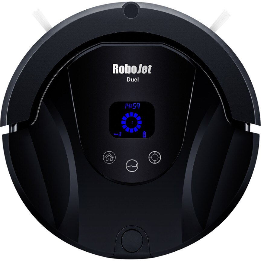 Aspirator robot robojet Duel, 24 W, 0.35 l, Negru