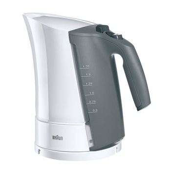 Fierbator Braun WK300 Multiquick 3, 2200 W, 1.7 l, Alb/Gri Fierbator Braun WK300 Multiquick 3, 2200 W, 1.7 l, Alb/Gri