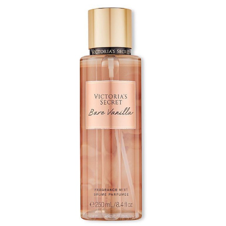 Парфюмиран спрей за тяло, Victoria's Secret, Bare Vanilla, Vanilla, 250 мл