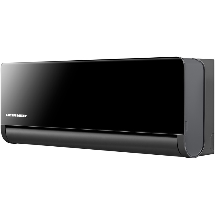 Aparat de aer condiționat HEINNER Black Pearl HAC-BP18WIFI-BK, 18000 BTU, Clasa A++/A+, Follow Me, Filtru HEPA BIO (Negru)