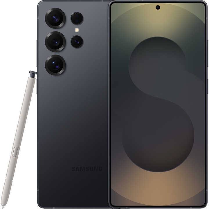 Мобилен телефон Samsung Galaxy S25 Ultra, 12GB RAM, 512GB, 5G, Titanium Jetblack