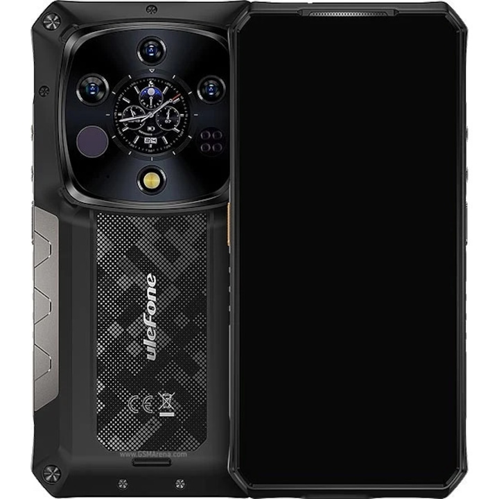 Ulefone Armor 28 Ultra mobiltelefon, 5G, 6 "67" AMOLED, 32 GB RAM (16 GB + 16 GB bővíthető), 1 TB ROM, hőkamera, Night Vision, Android 15, Mediatek Dimensity 9300+, WiFi 7, 10600 mAh kettős SIM