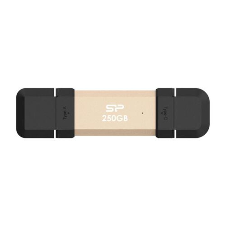 Külső SSD meghajtó Silicon Power DS72 Gold - 250 GB